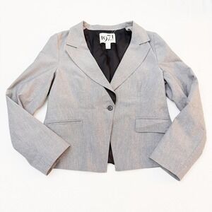 1971 Reiss Felicia One-Button Blazer Gray Size L